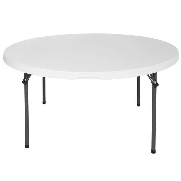 60" Round Lifetime Plastic Table