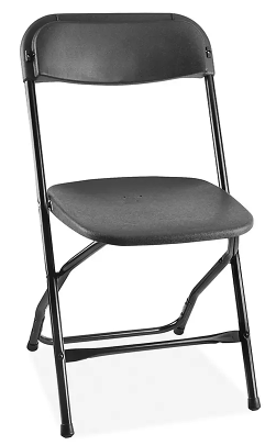 Black Folding Chair