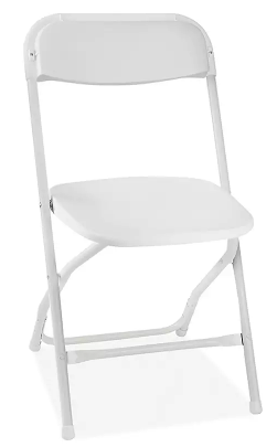 White Folding Chair